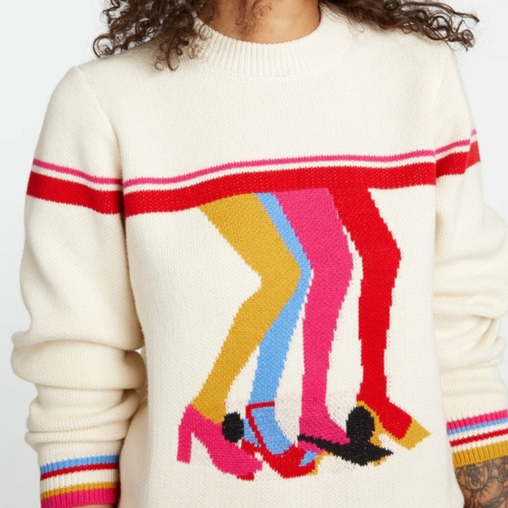 ban.do boogie vintage retro sweater - Picture 1 of 5